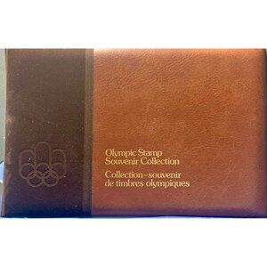 Olympic Stamp Souvenir Collection Book 1976 Canadian XXI Games